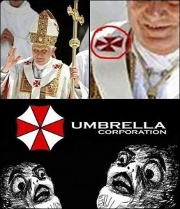 Papež Benedikt XVI vs Umbrella Corporation